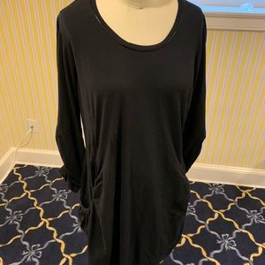 Patent Leather Piping Scrunched Sleeve